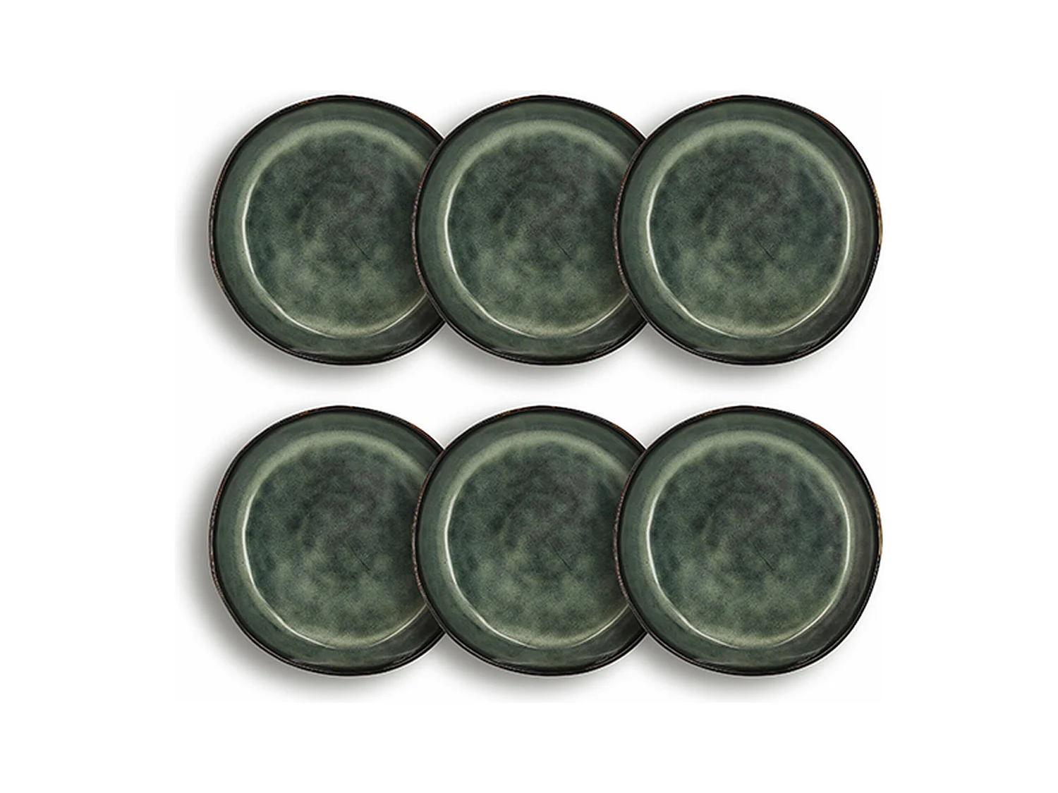 Ogo Living - Lot 6 Assiettes Coupes Grenada 16cm En Autres Ceramiques
