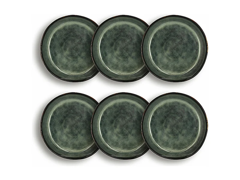 Ogo Living - Lot 6 Assiettes Coupes Grenada 16cm En Autres Ceramiques