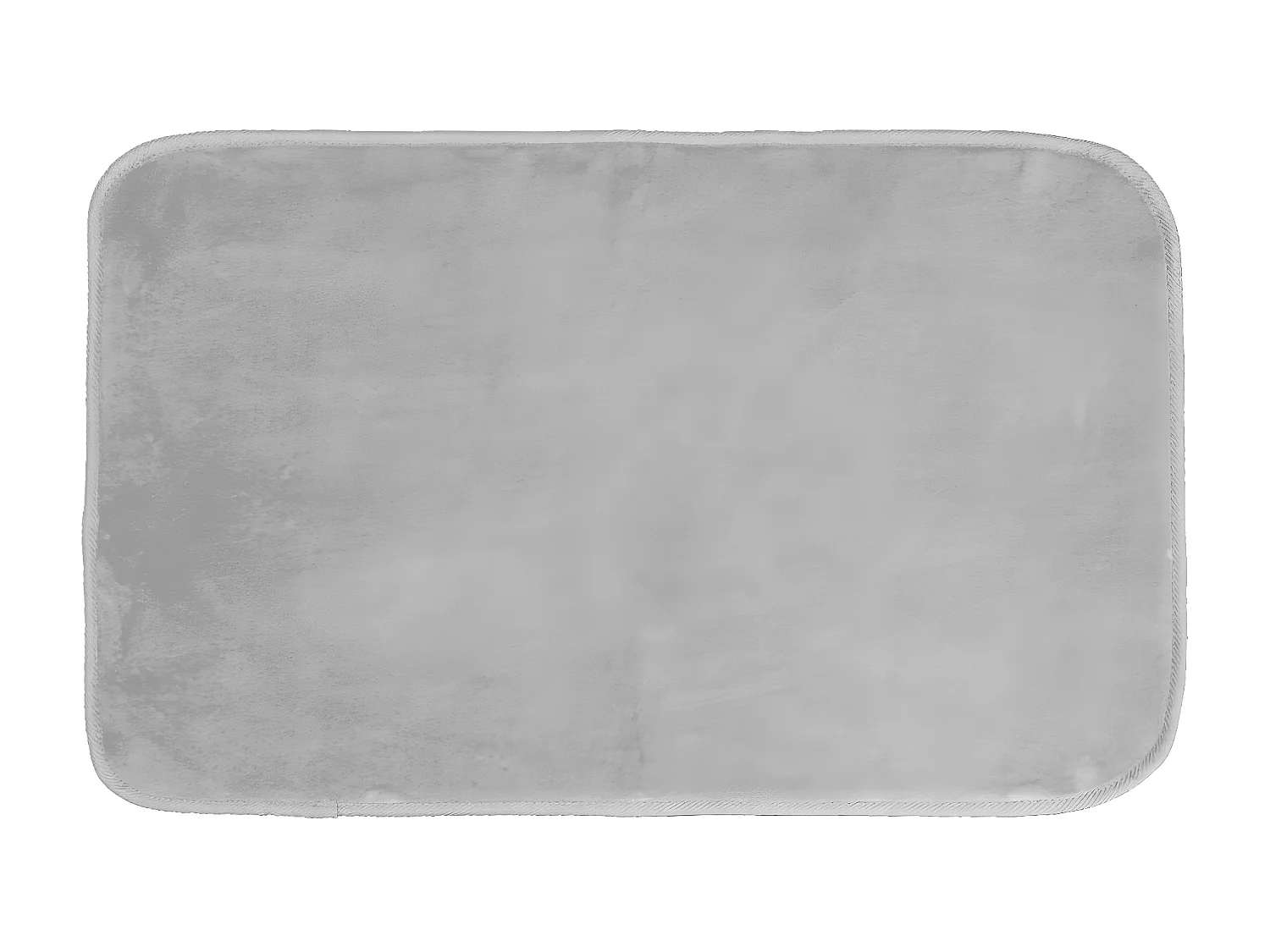 Tapis de Bain Microfibre "Vitamine II" 45x75cm Gris Clair