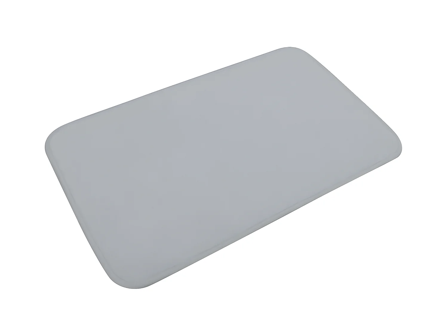 Tapis de Bain Microfibre "Vitamine II" 45x75cm Gris Clair