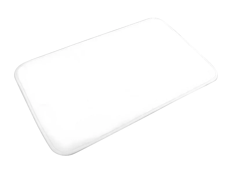 Tapis de Bain Microfibre "Vitamine II" 45x75cm Blanc