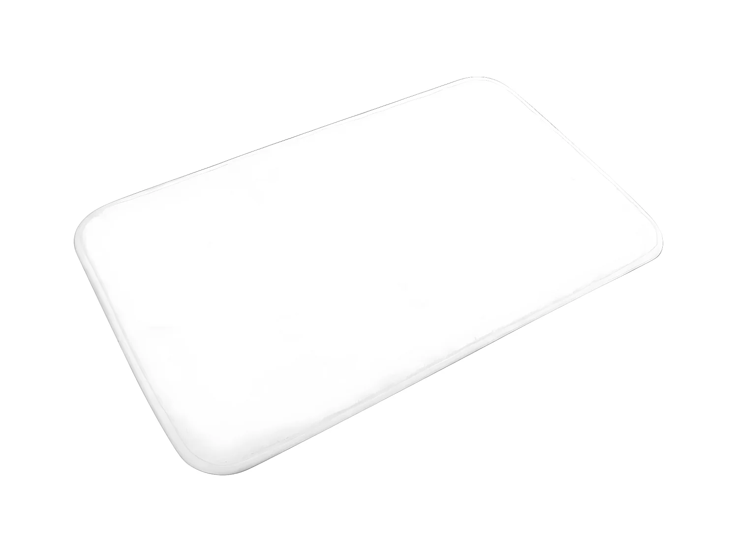 Tapis de Bain Microfibre "Vitamine II" 45x75cm Blanc