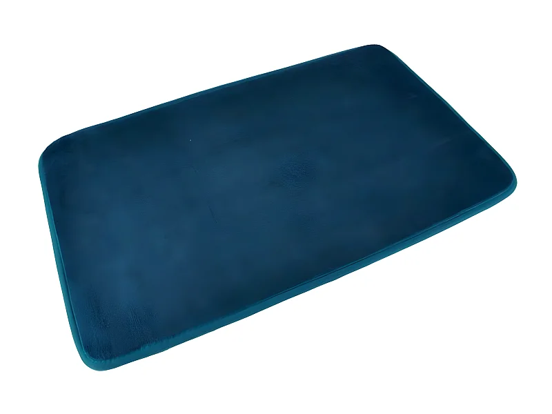 Tapis de Bain Microfibre "Vitamine II" 45x75cm Bleu Émeraude
