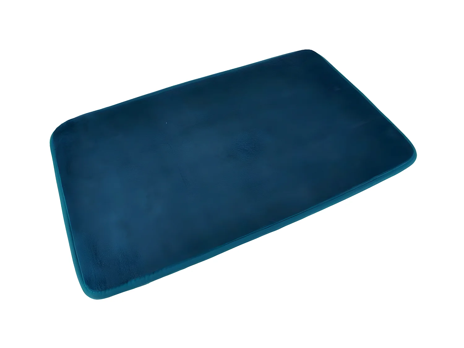 Tapis de Bain Microfibre "Vitamine II" 45x75cm Bleu Émeraude