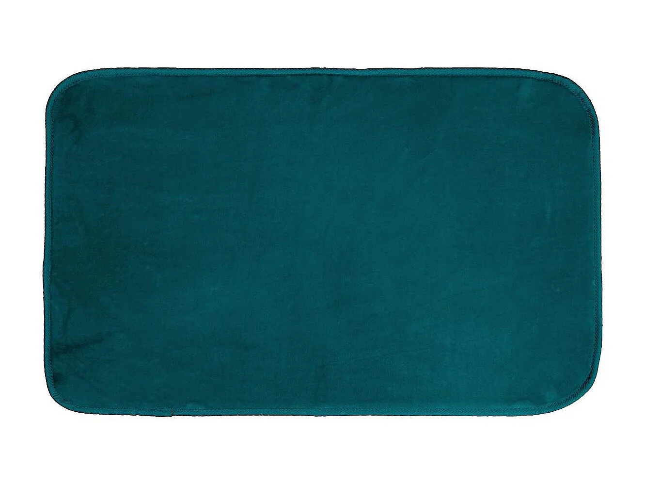 Tapis de Bain Microfibre "Vitamine II" 45x75cm Bleu Émeraude