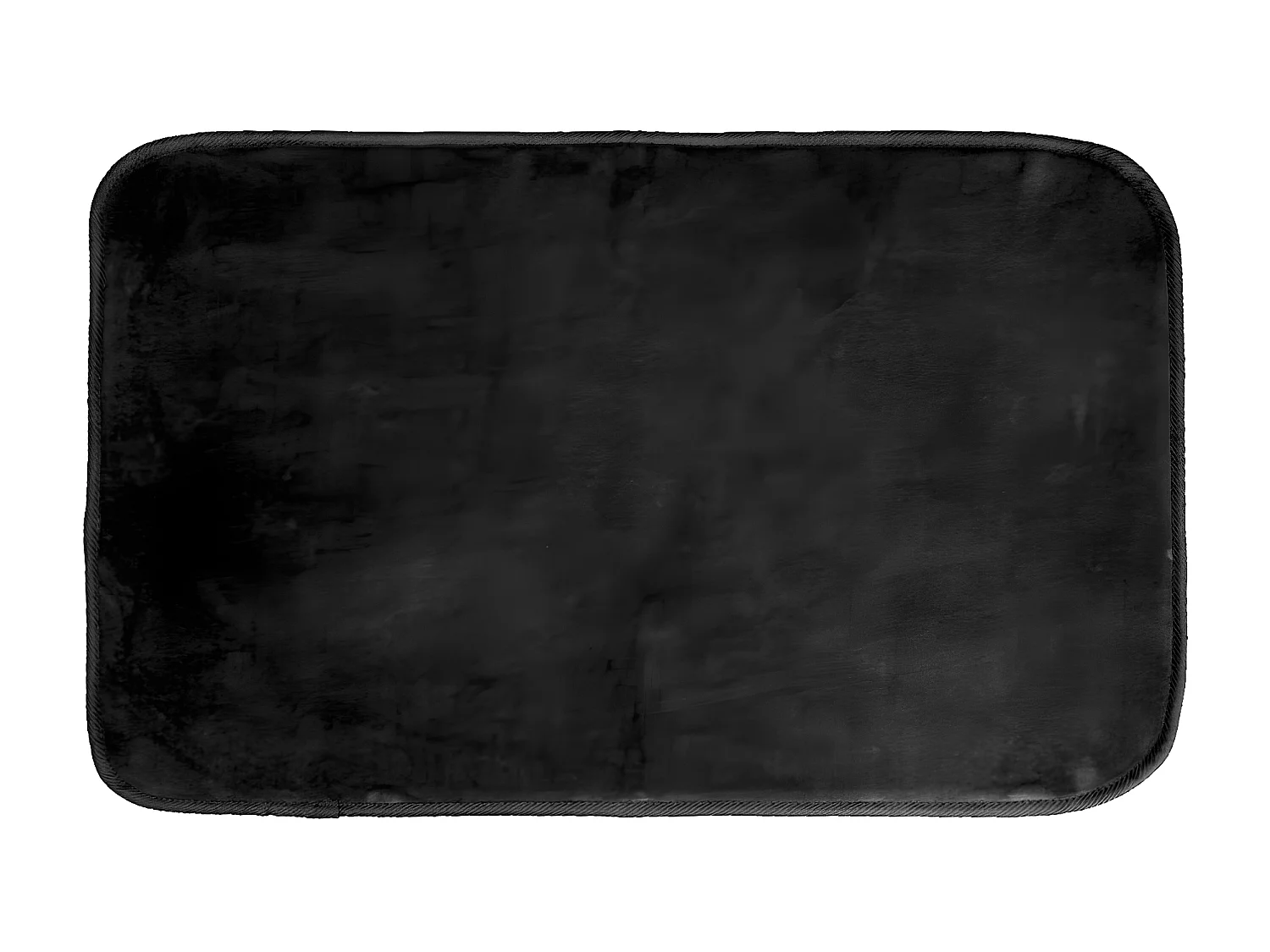 Tapis de Bain Microfibre "Vitamine II" 45x75cm Noir