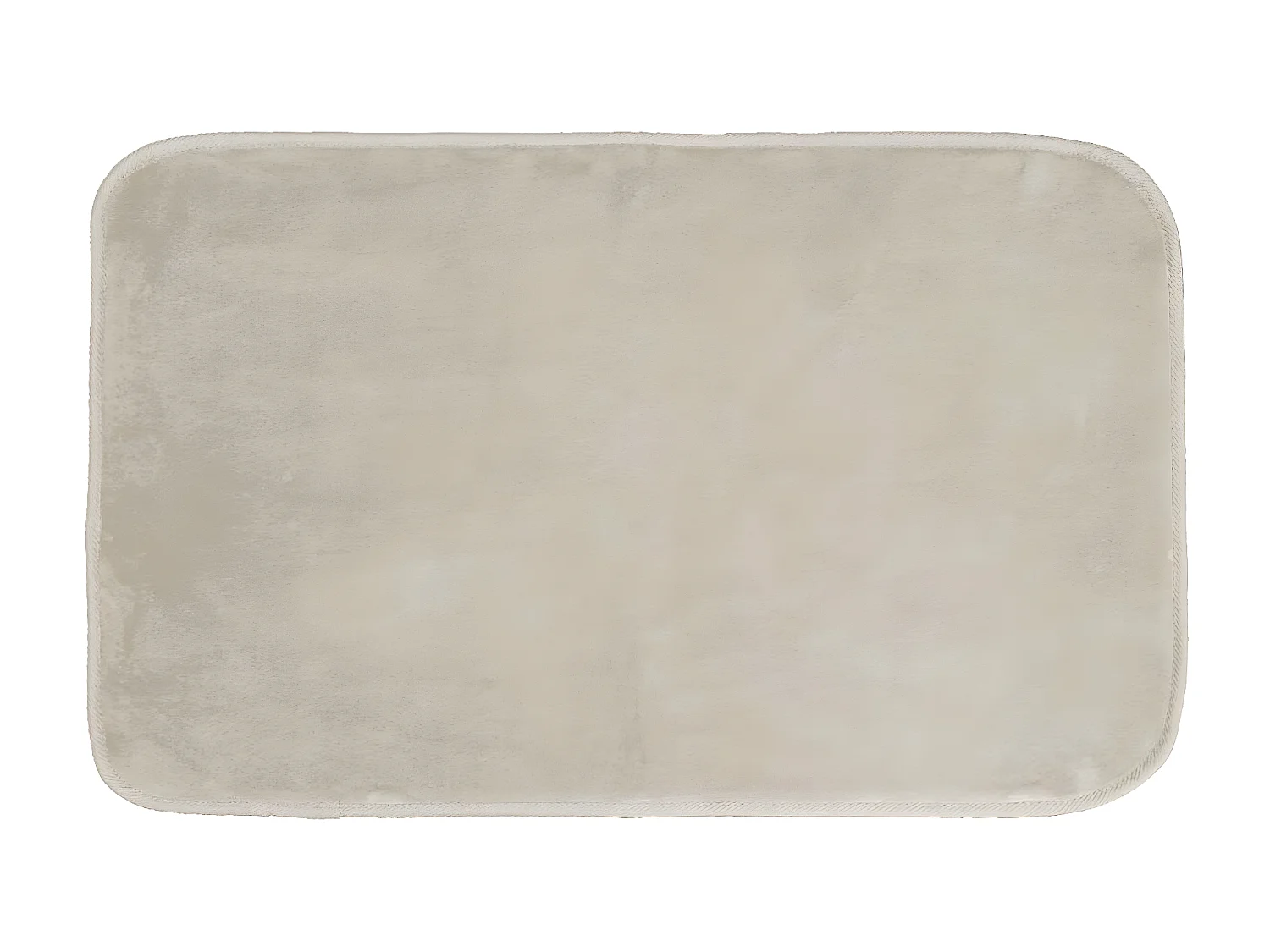 Tapis de Bain Microfibre "Vitamine II" 45x75cm Taupe