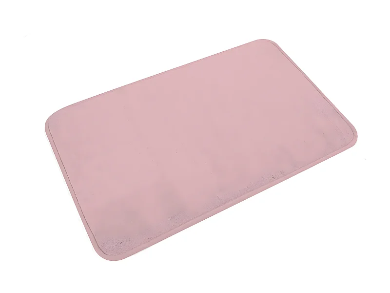 Tapis de Bain Microfibre "Vitamine II" 45x75cm Rose