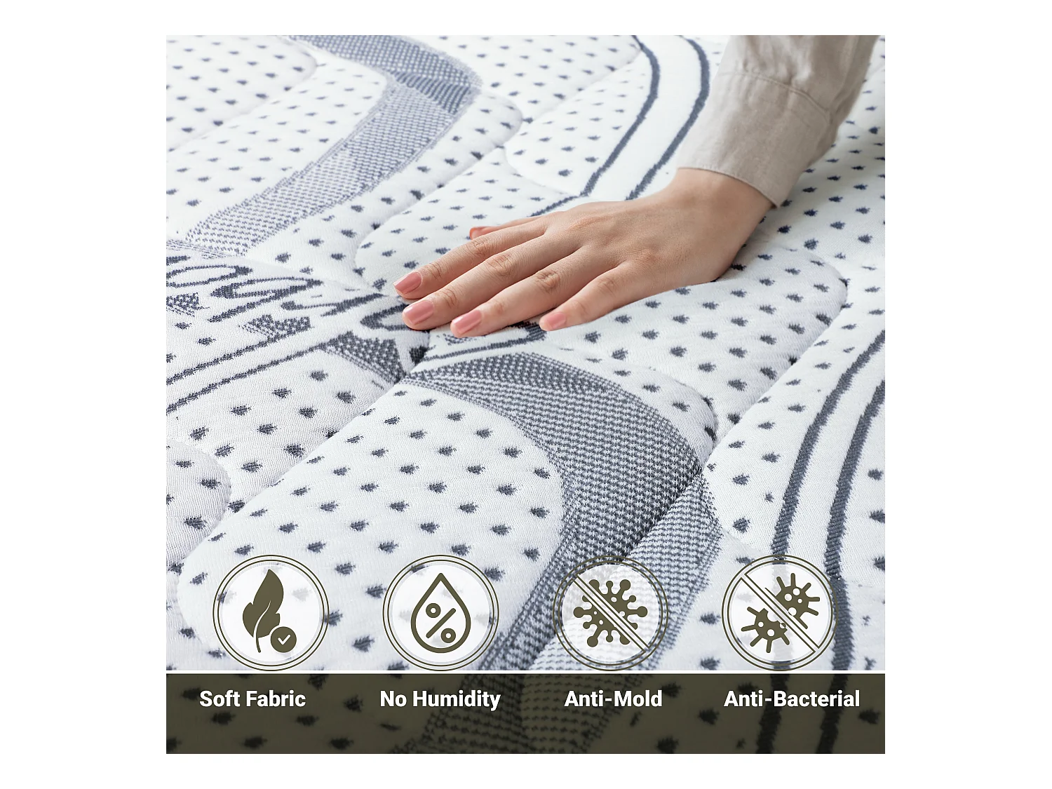 Materasso Singolo 70 x 220 Memory | Premium Quality | Altezza 20 cm | Made in Italy