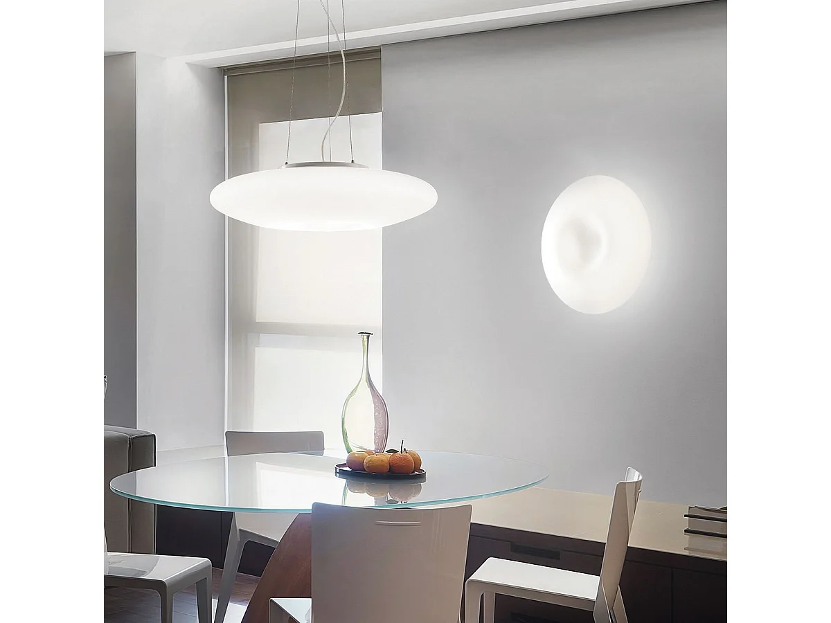 GLORY SP3 D40, hanglamp van opalineglas, Ideal Lux