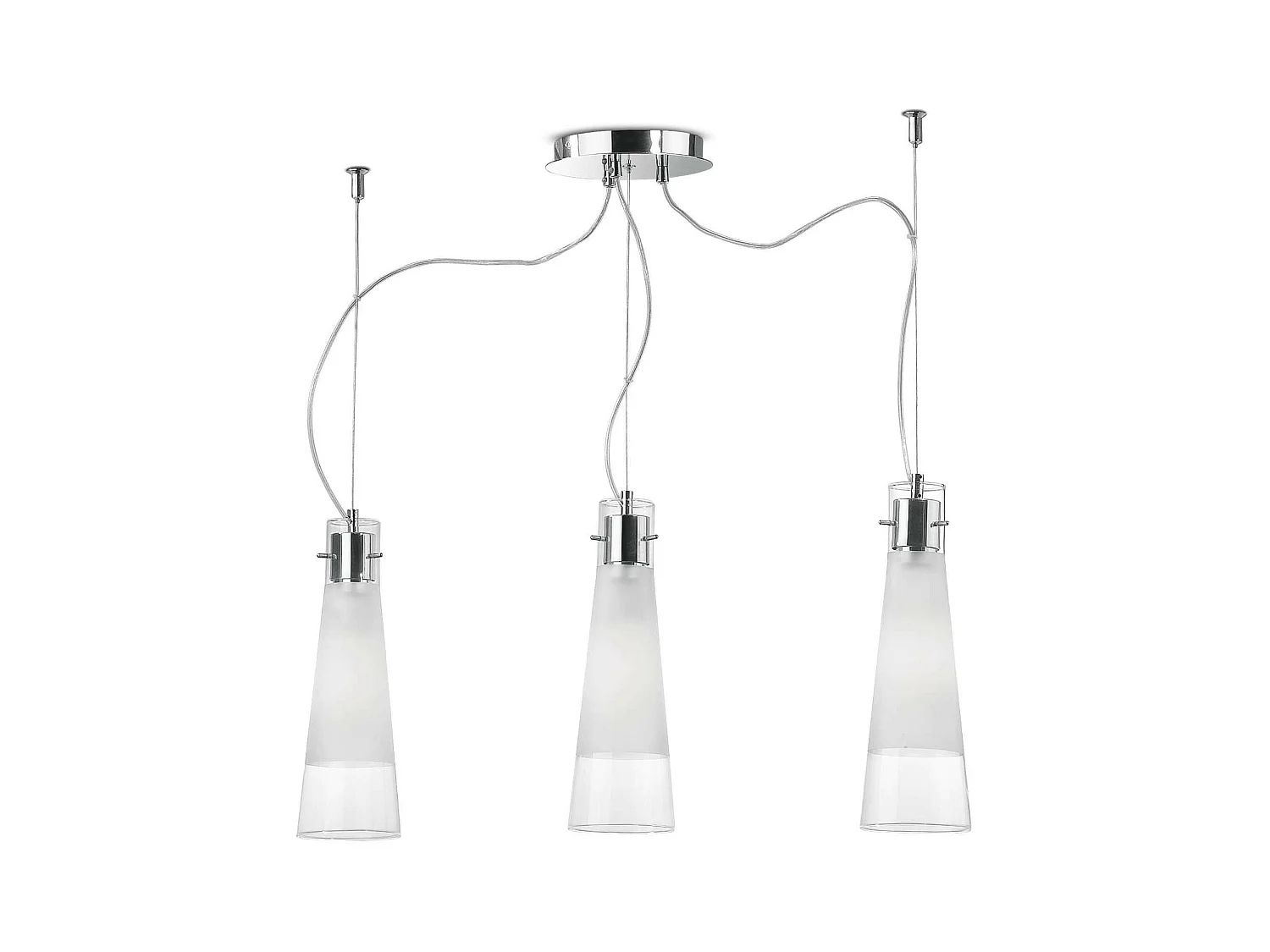 KUKY SP3, 3-lichtophanging, ideale lux