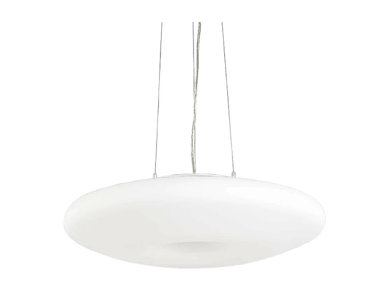Ideal Lux Glory - Lámpara colgante de techo grande de 5 luces blanco, E27