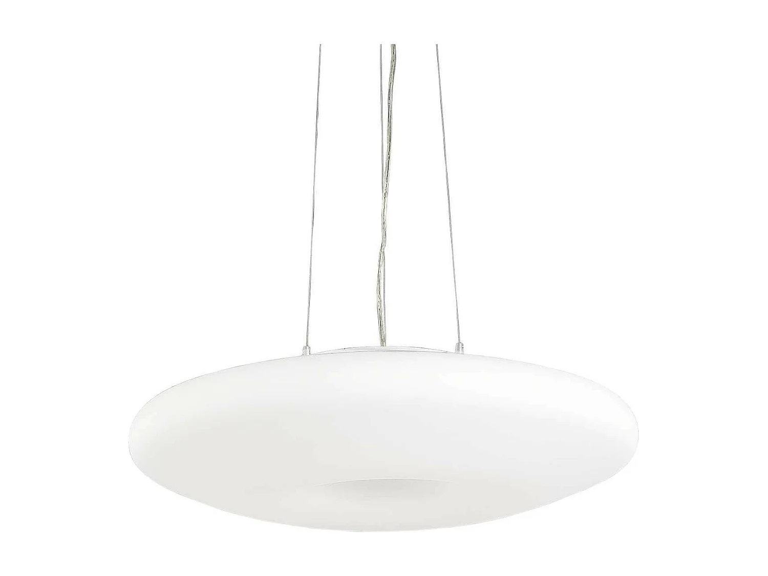 Ideal Lux Glory - 3 licht Medium Deckenanhänger Weiß, E27