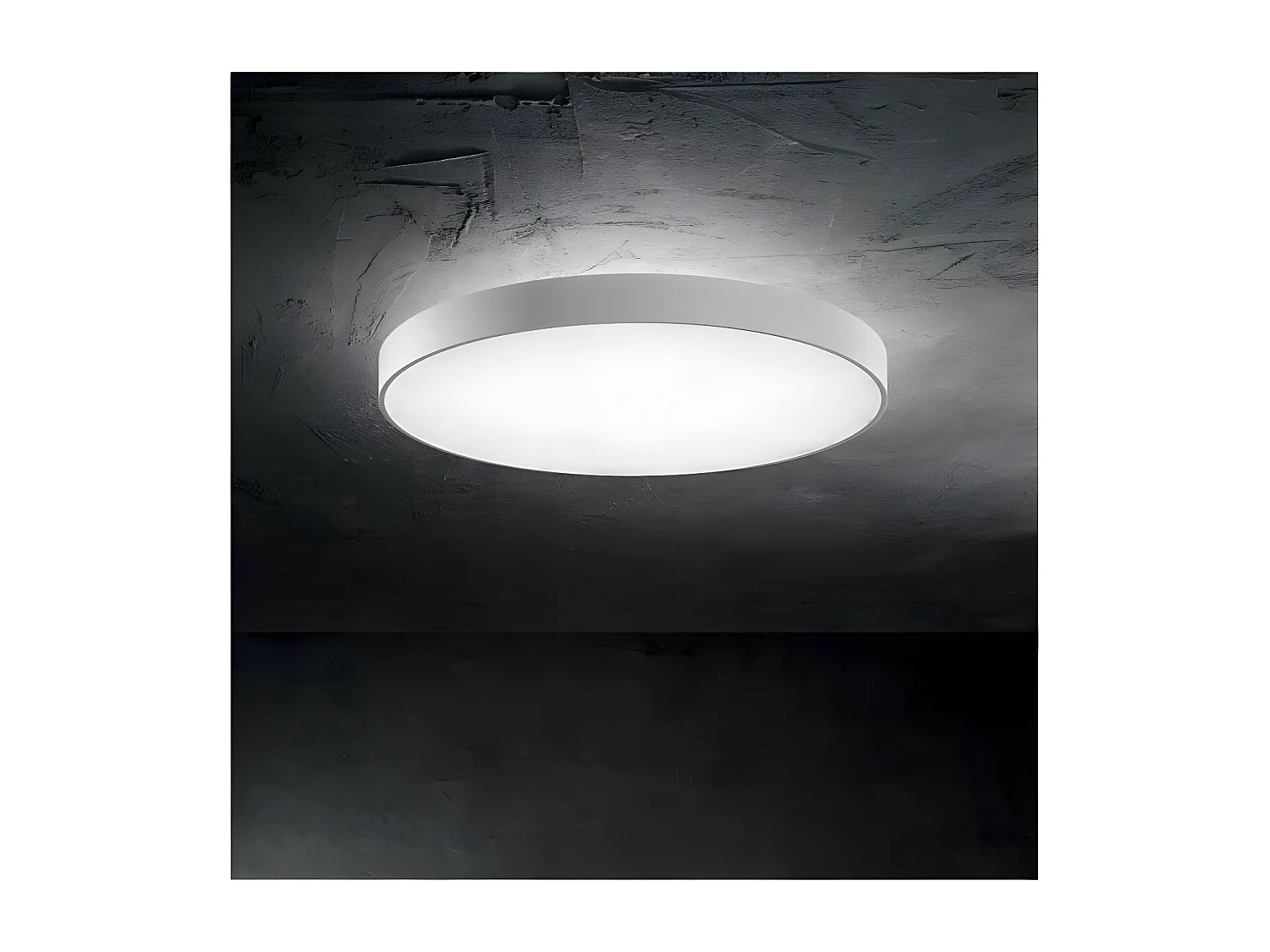 HALO PL1 D45 3000K, Plafón LED, Ideal Lux