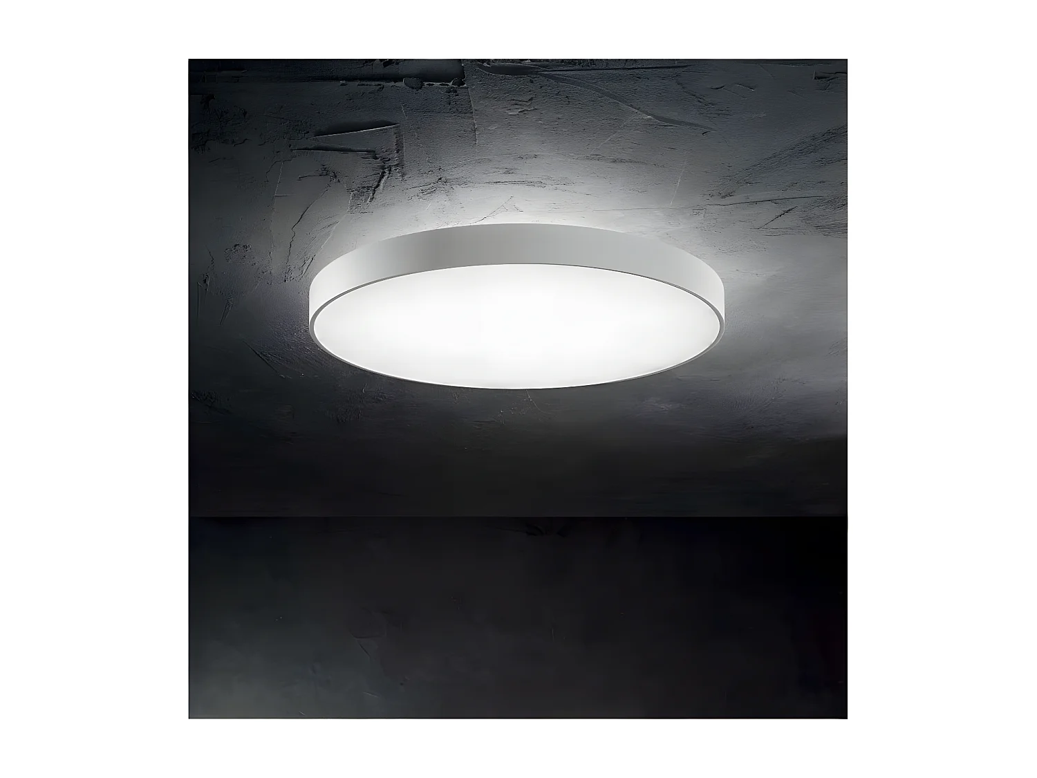 HALO PL1 D45 4000K, plafonnier LED, Ideal Lux