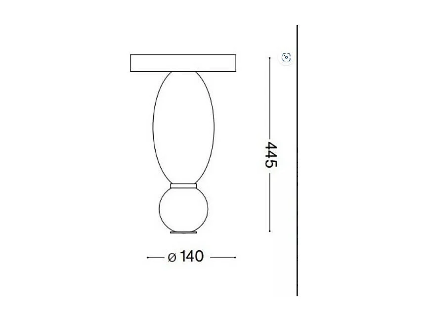 Ideal Lux LUMIERE Integrierte LED-Halbflächenleuchte, Schwarz, 1450 lm, 3000 K