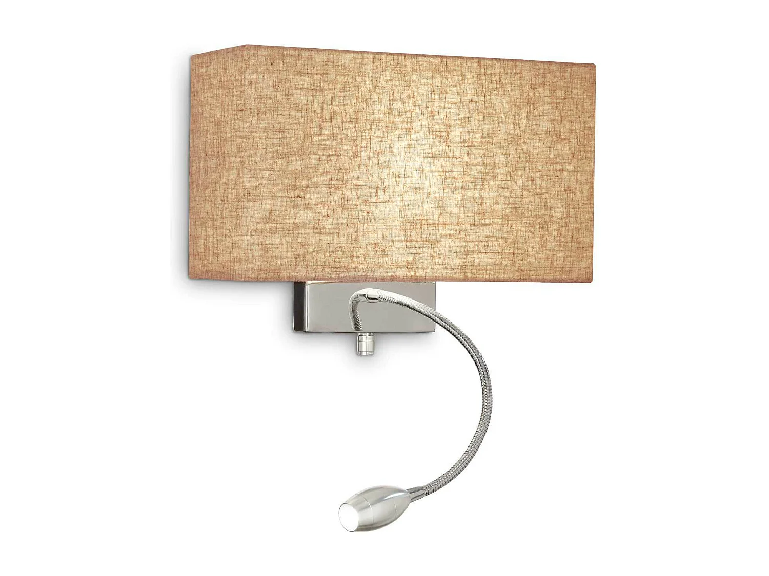 Ideal Lux Hotel - 1 luce da parete per interni in tela, E27