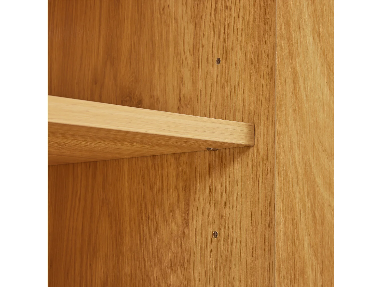 Sideboard – 4 Türen mit verstellbaren Einlegeböden – Natur