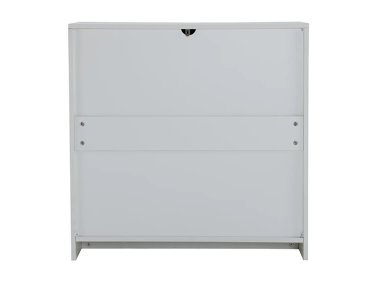 Credenza - 2 ante con ripiani regolabili - Bianco