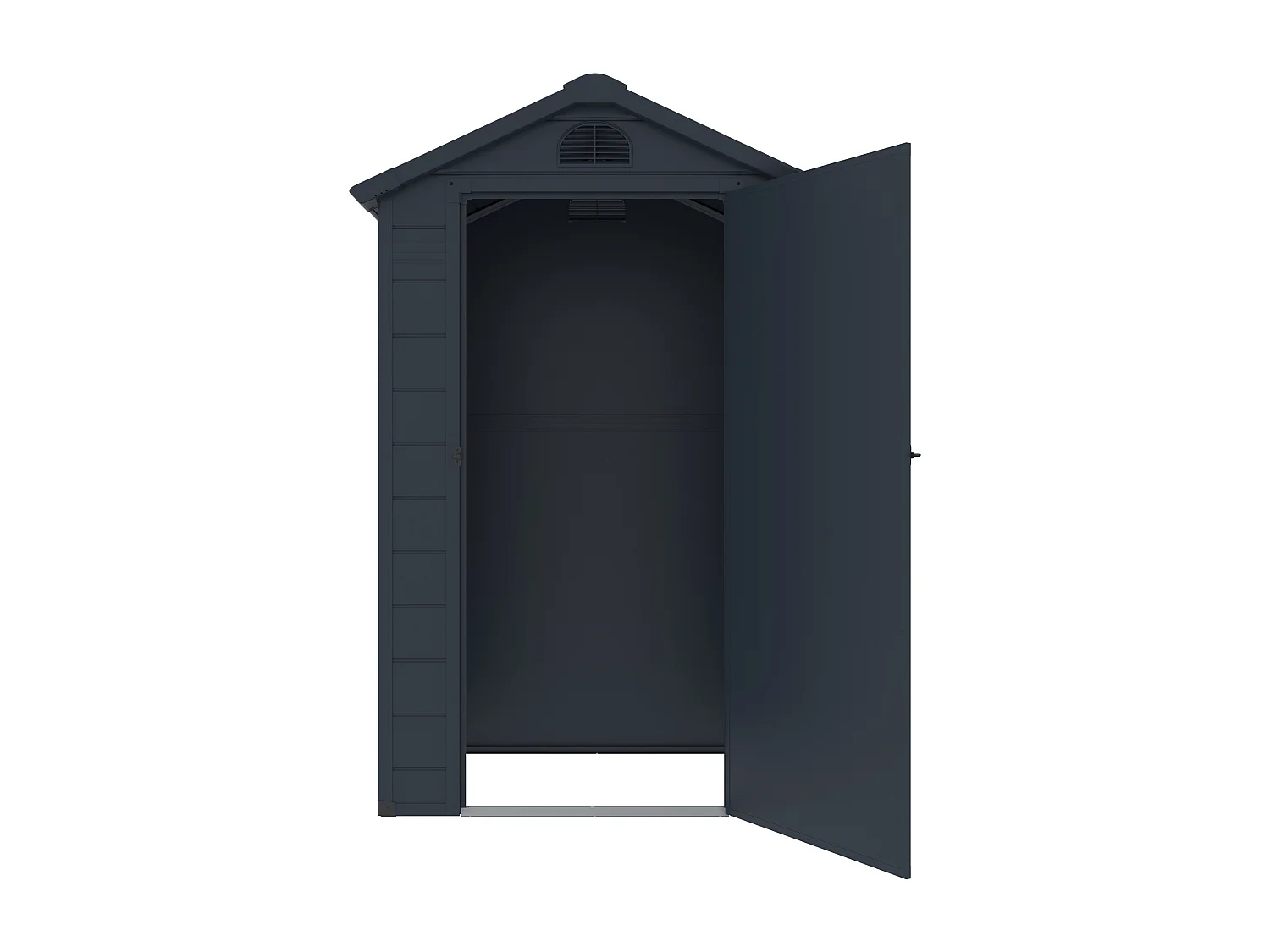 Gartenhaus - Harz - Anthrazitgrau - 1,39 m² - CESIO