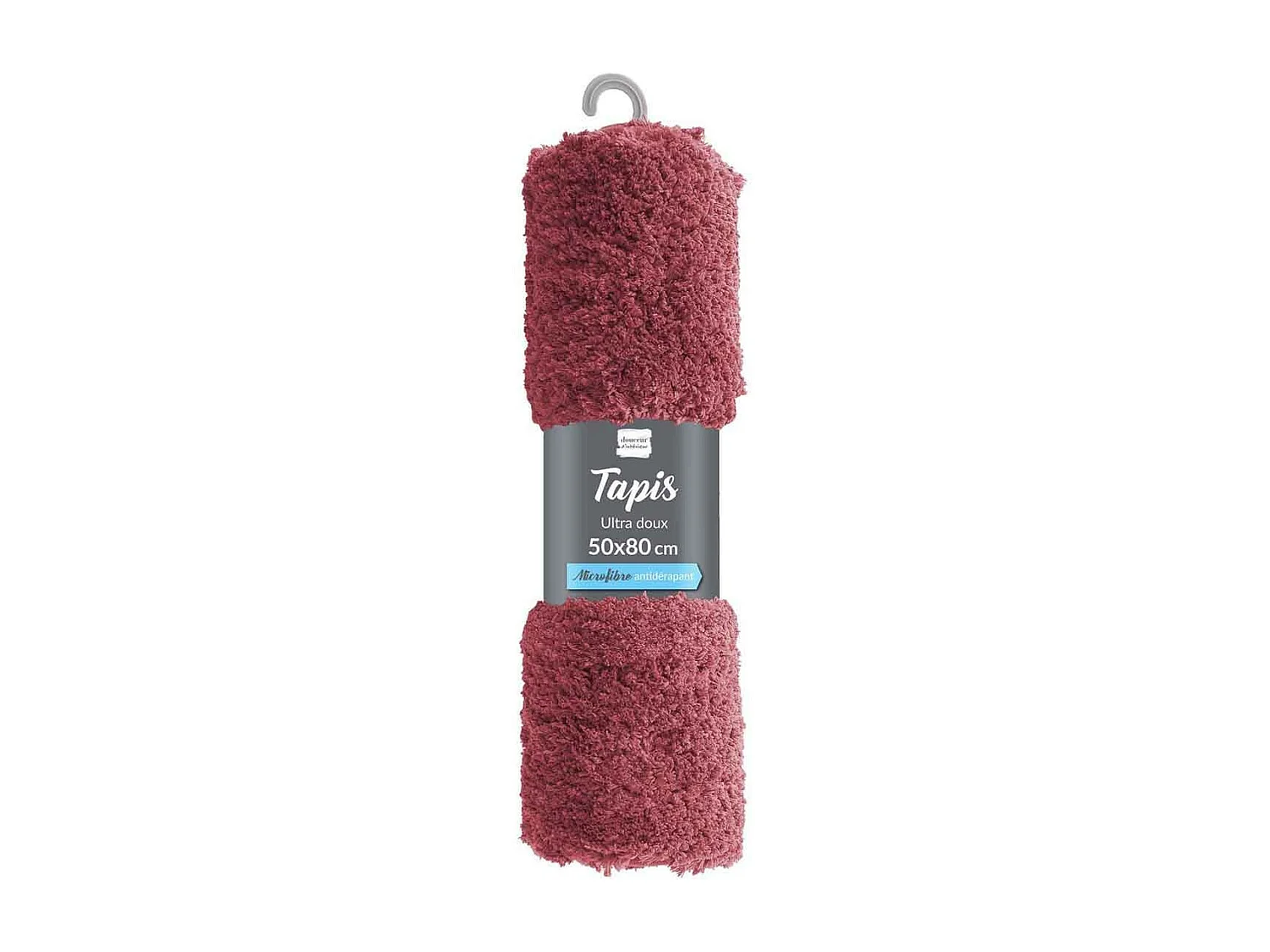 Tapis de Bain "Softness" 50x80cm Framboise