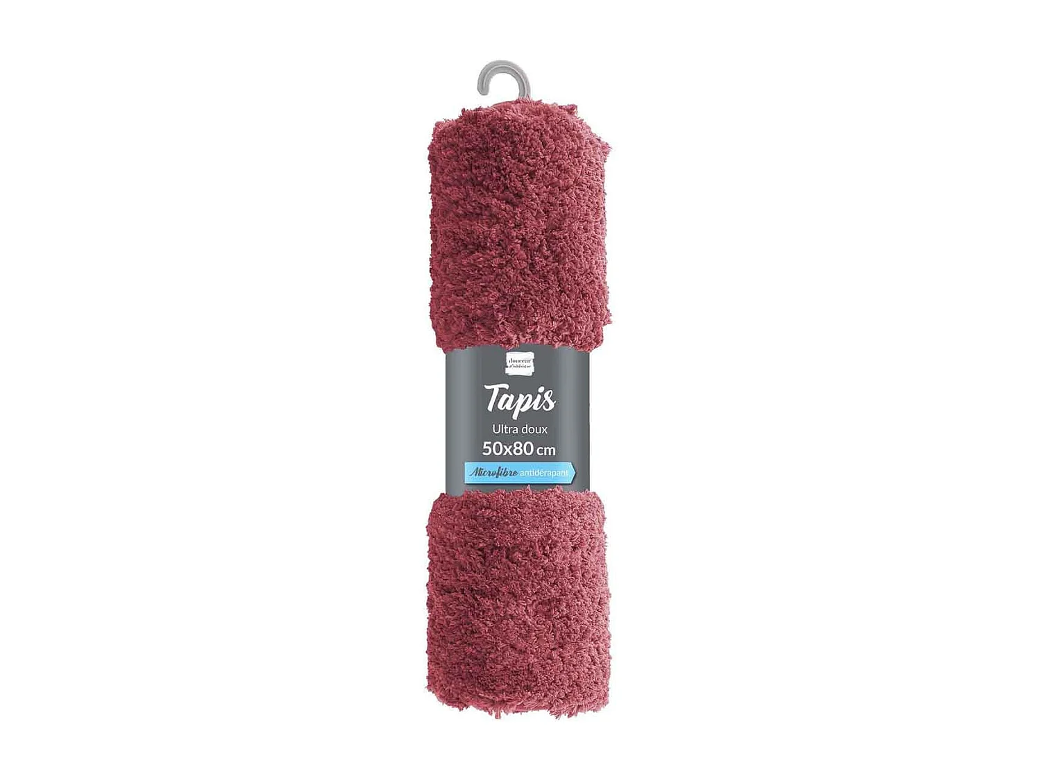 Tapis de Bain "Softness" 50x80cm Framboise
