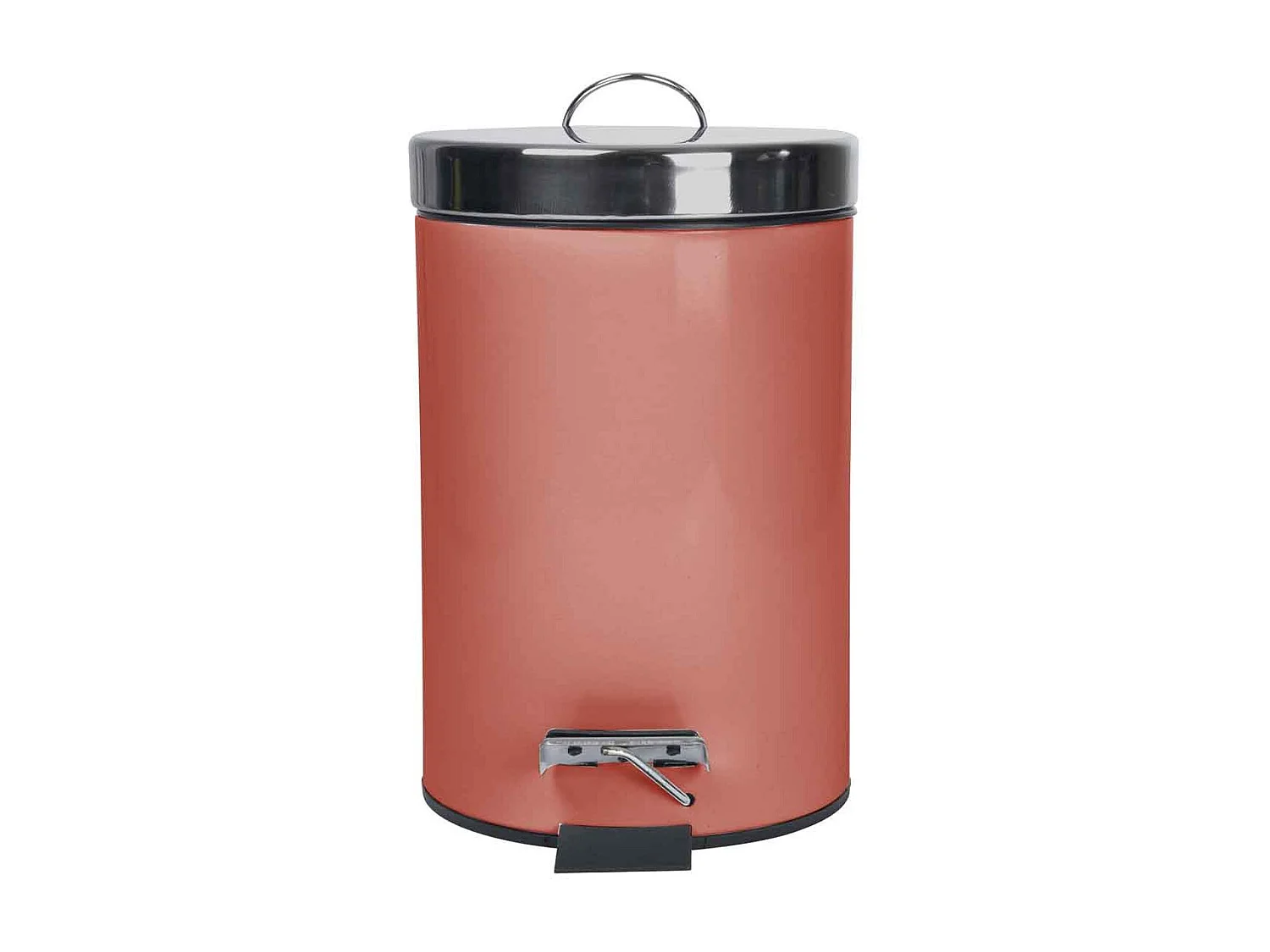 Poubelle de Salle de Bain "Metalia" 3L Terracotta