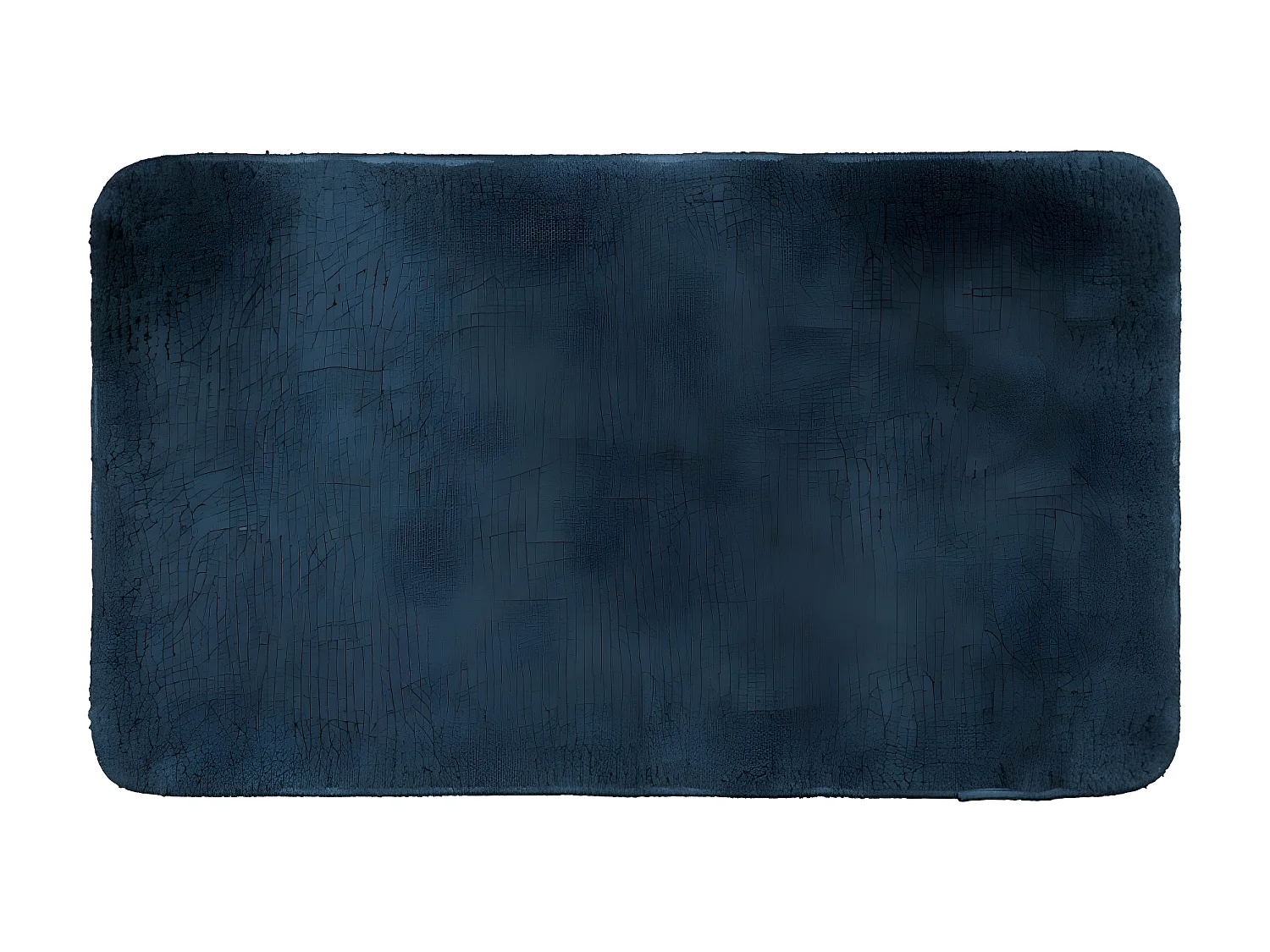 Tapis de Bain "Dolcy" 45x75cm Bleu Indigo