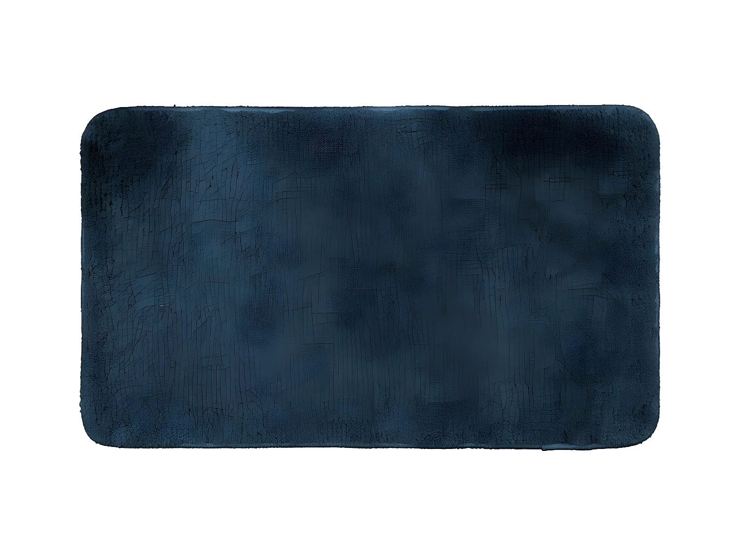 Tapis de Bain "Dolcy" 45x75cm Bleu Indigo