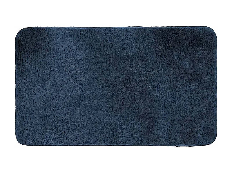 Tapis de Bain "Dolcy" 45x75cm Bleu Indigo
