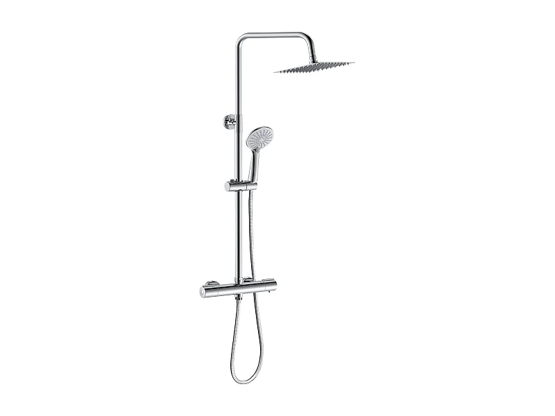 AICA Colonne de douche thermostatique, avec mitigeur thermostatique