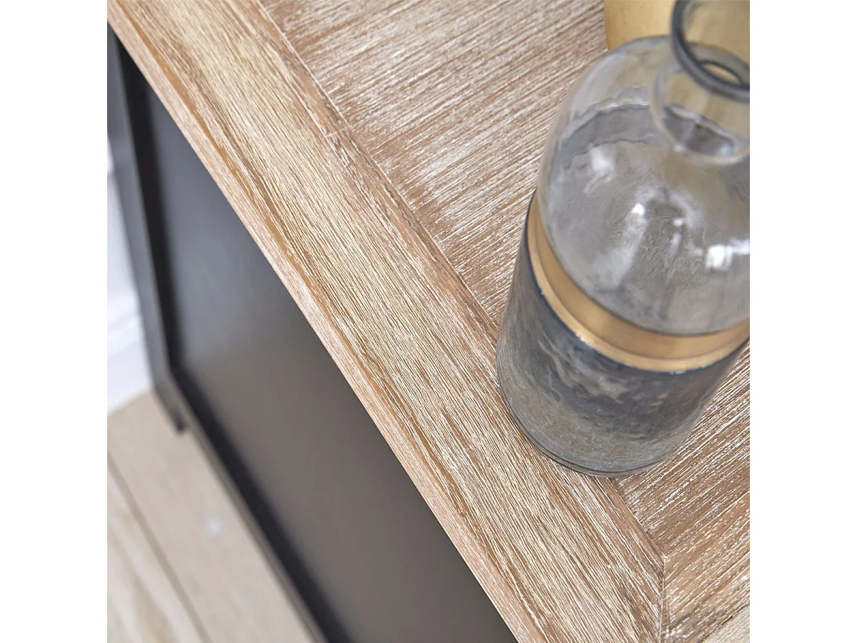 Mobile TV in mogano e teak massello 180 cm