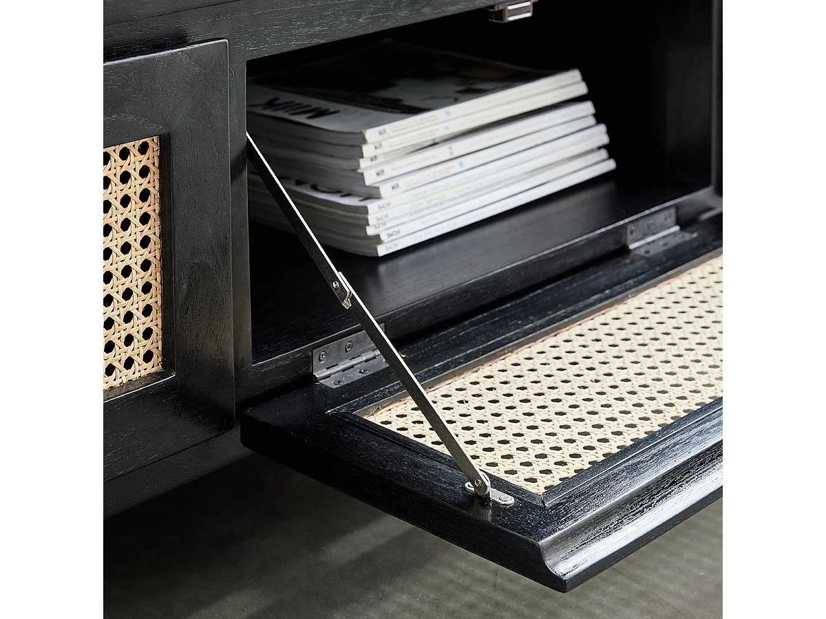 Meuble TV en mindi massif 160 cm