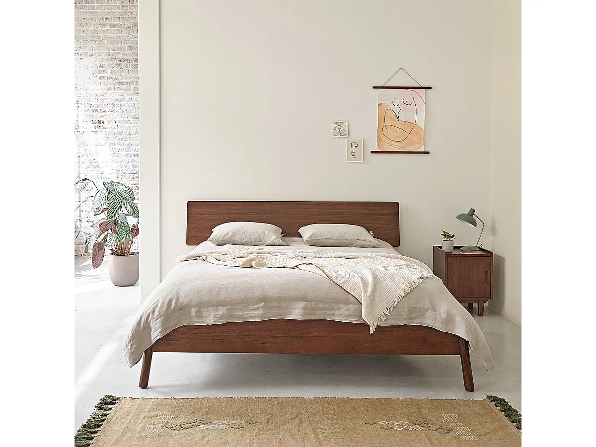 Letto in mindi massello 160 cm