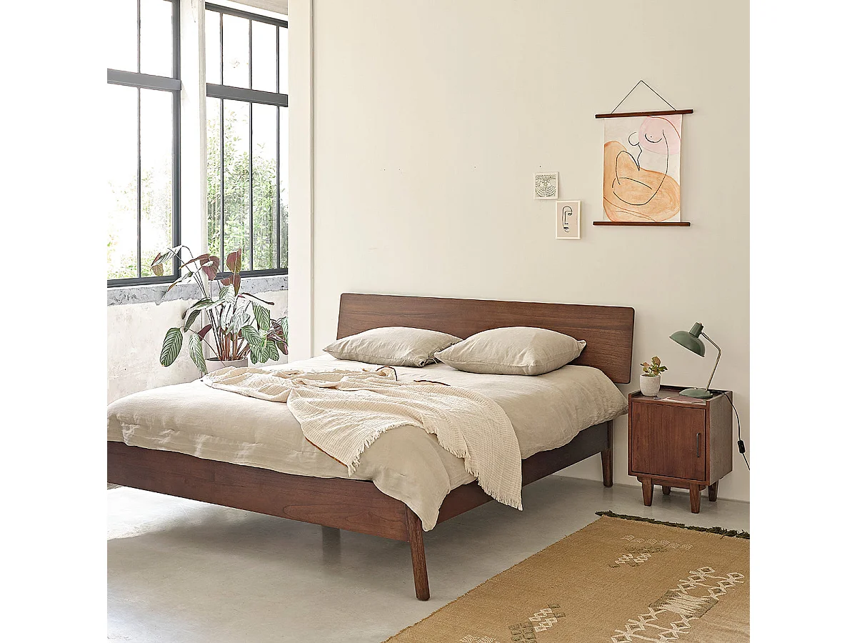 Letto in mindi massello 160 cm