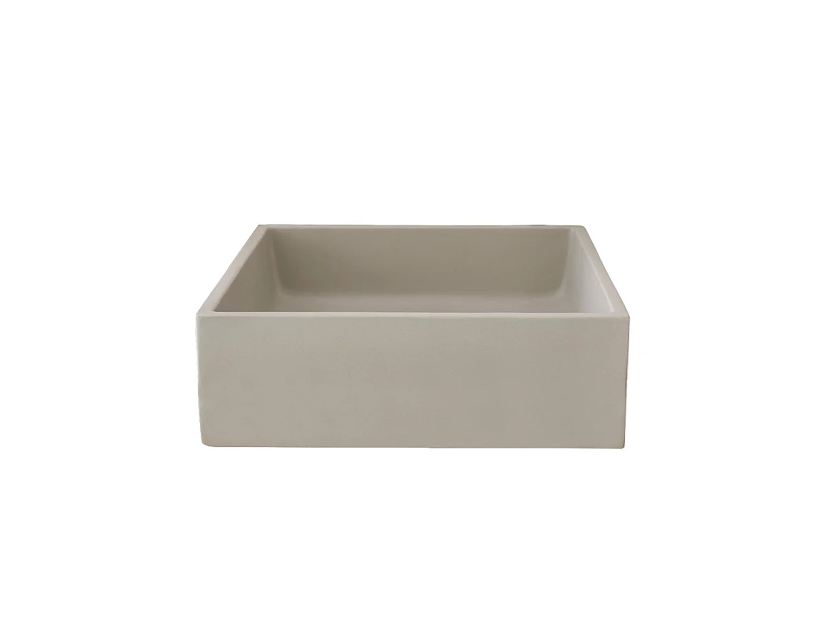 Vasque en béton gris 37 cm