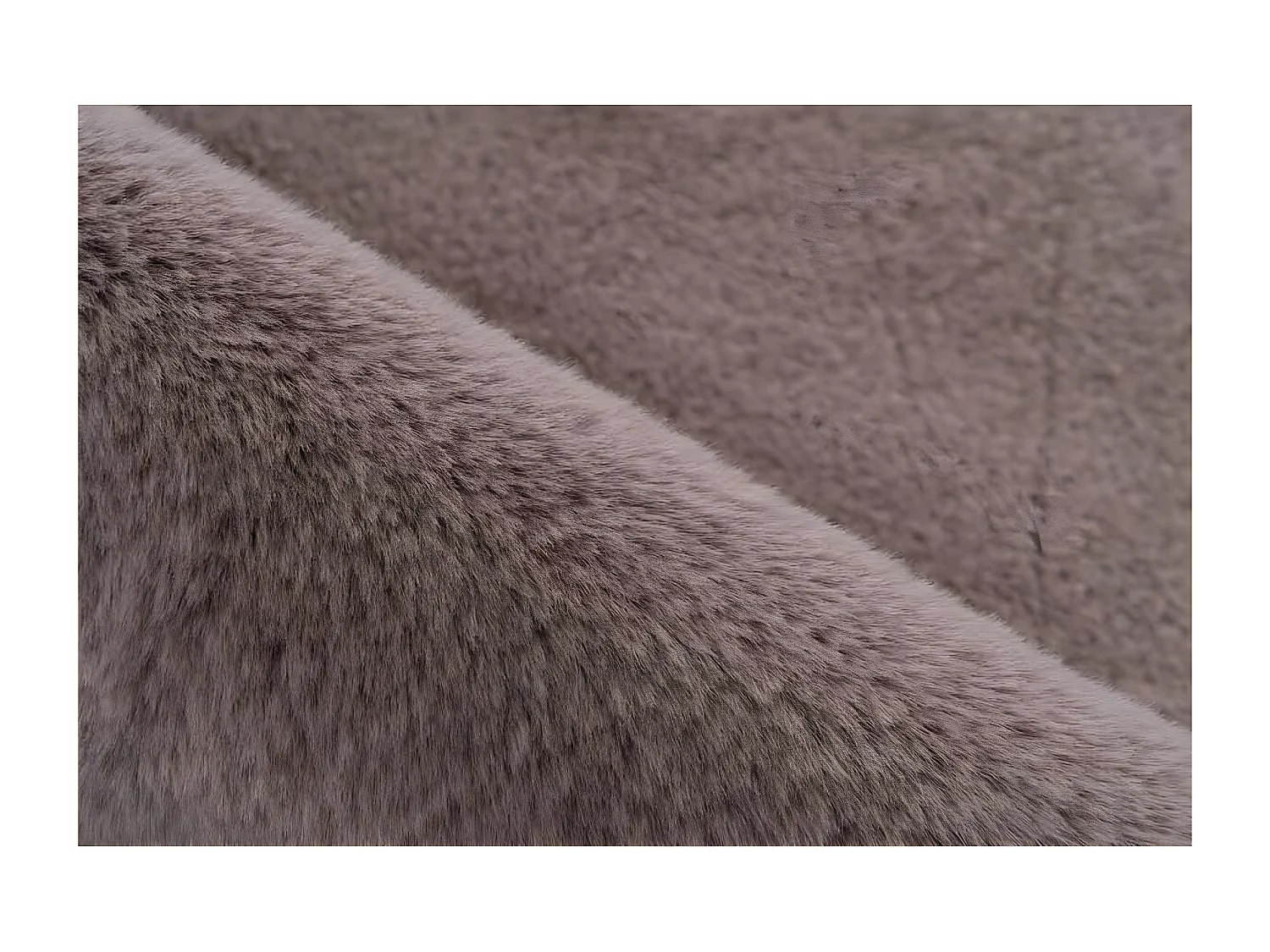 Tapis de Bain Fait à la Main "Rabbit" 100cm Rose