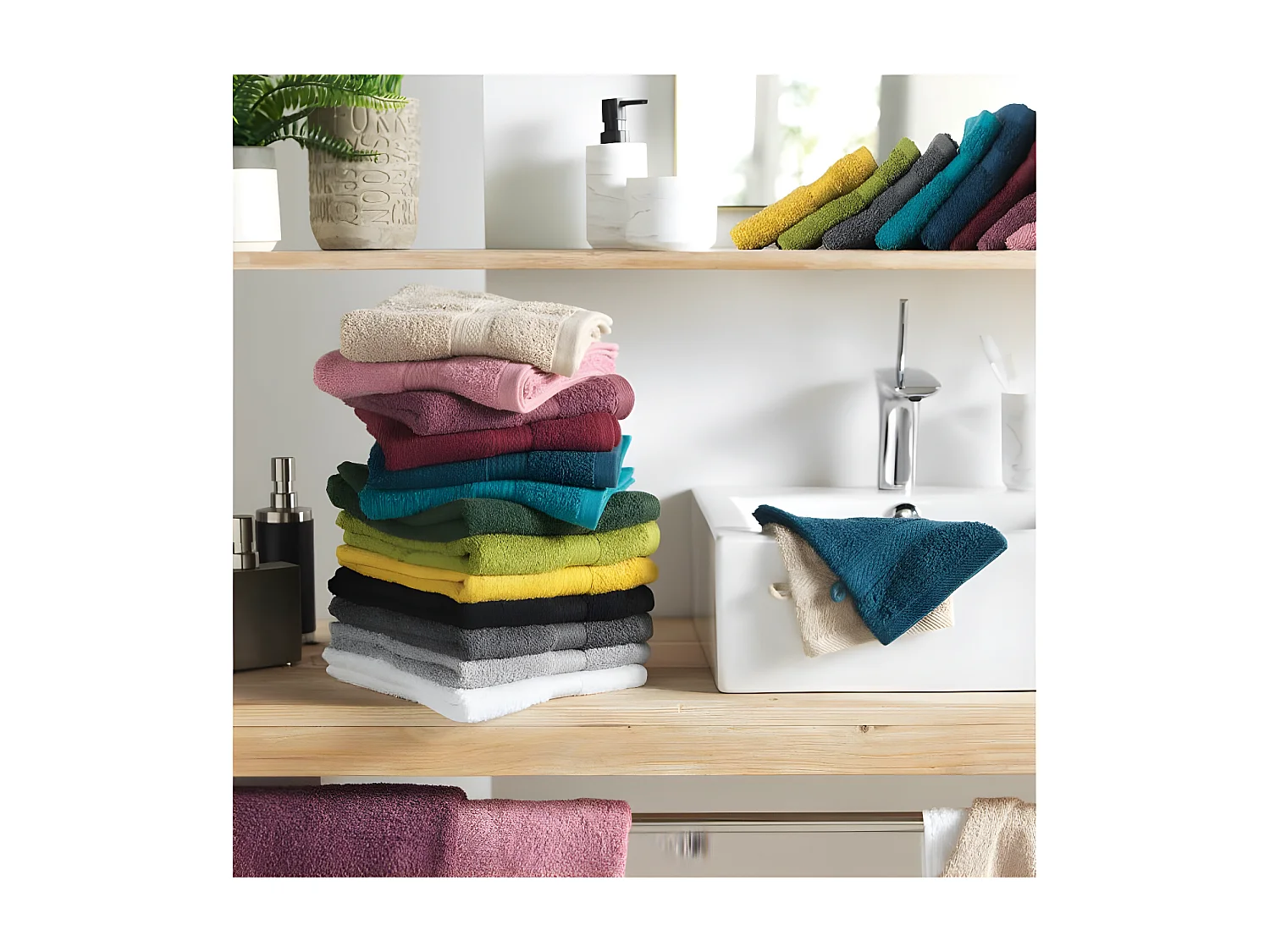 Tapis de Bain "Colors" 50x85cm Miel