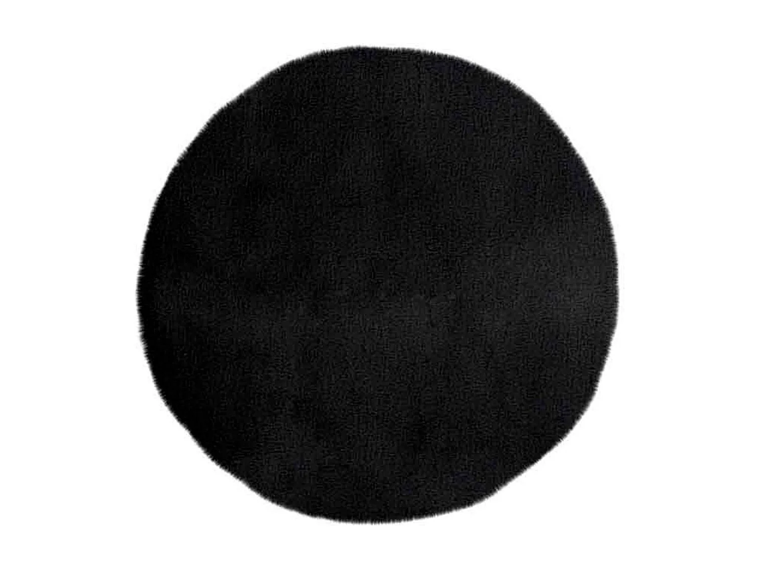 Tapis de Bain Fait à la Main "Rabbit" 100cm Gris Foncé