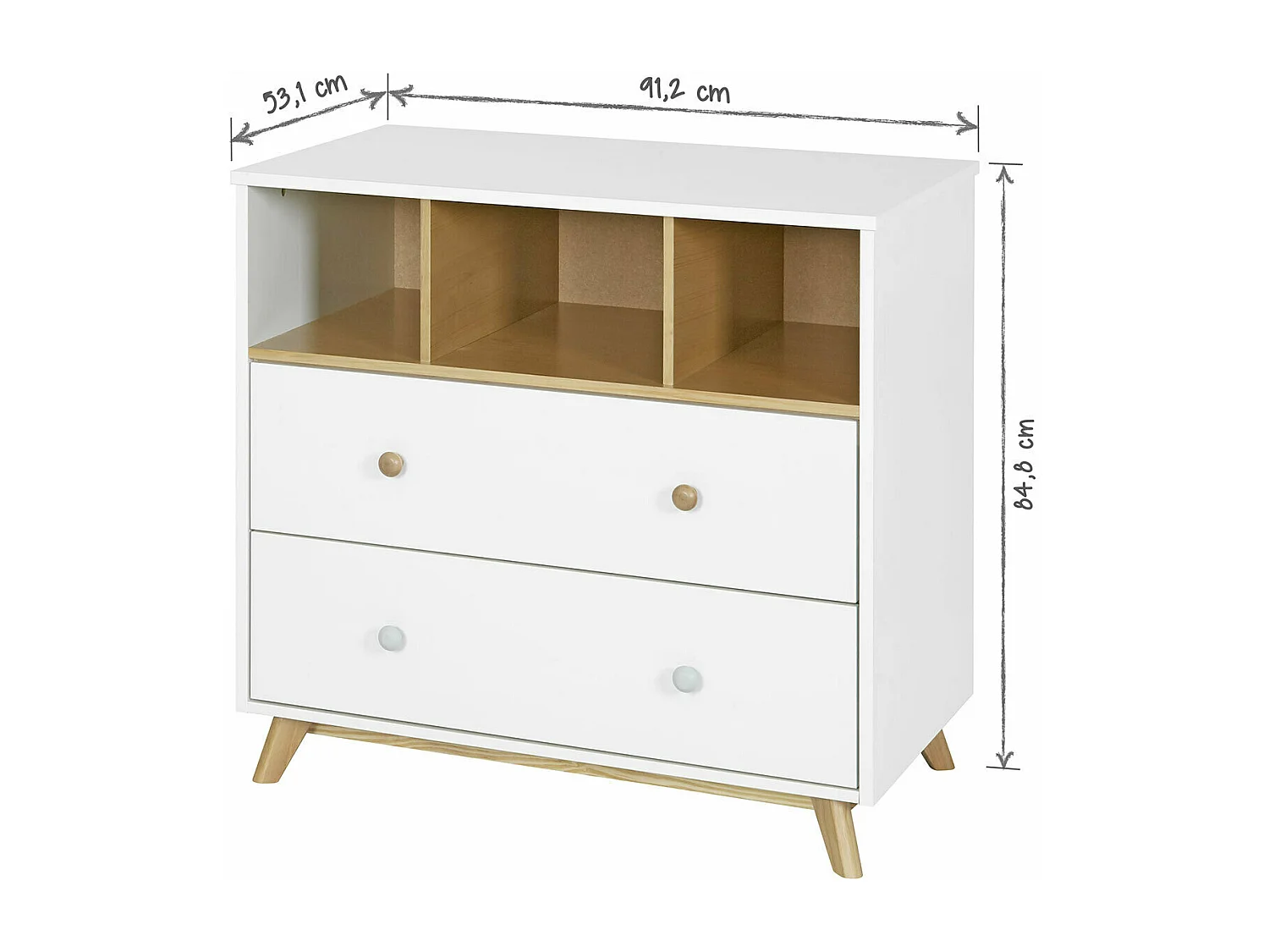 Chambre complète Montessori bébé 70x140 cm panneaux de fibres bois KOMBU