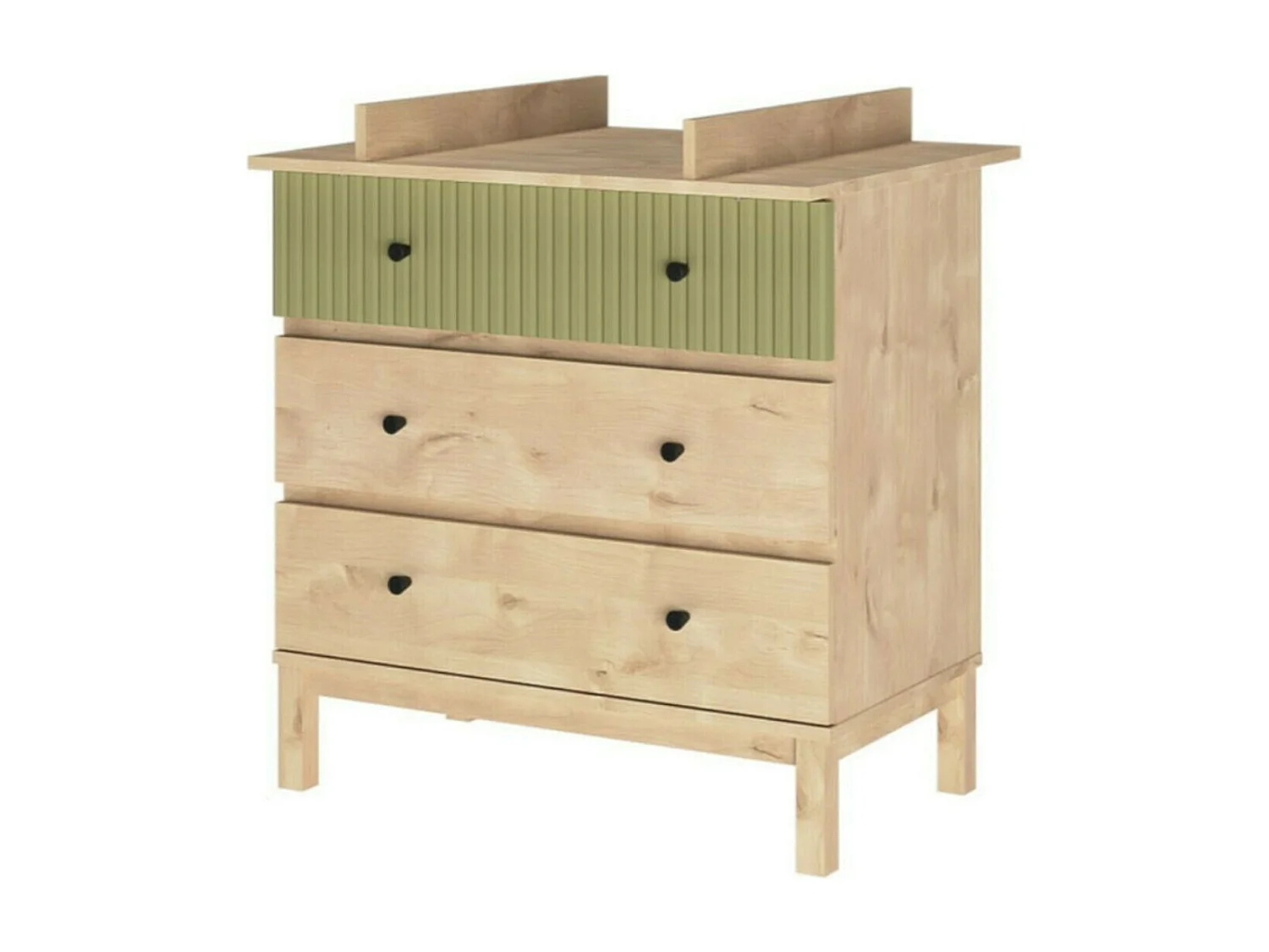 Chambre complète bébé 70x140 cm panneaux de fibres bois KIWI