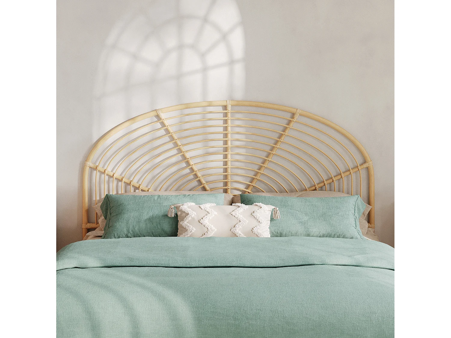 Tête de lit en rotin 160 cm - Séléna