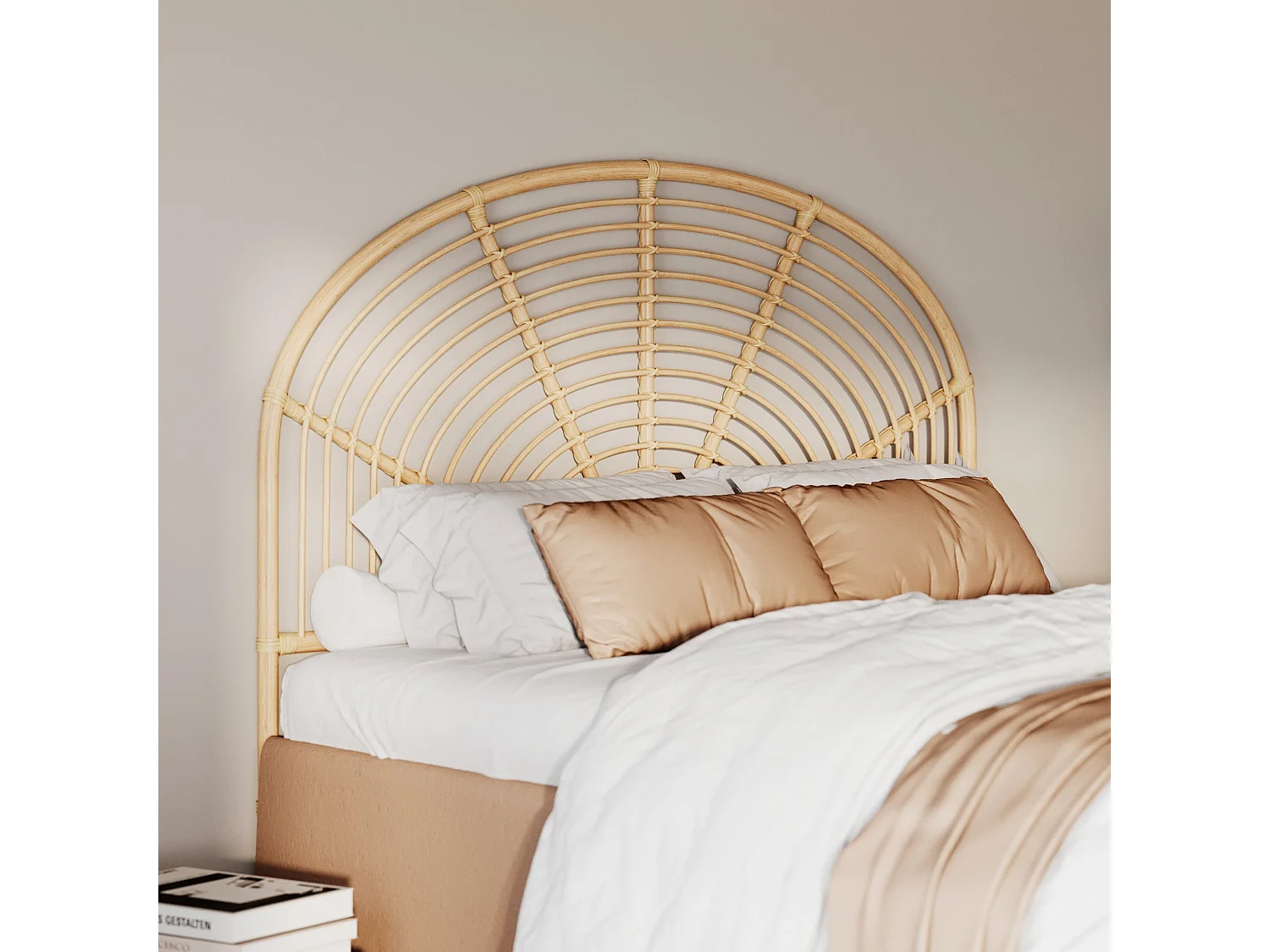 Tête de lit en rotin 140 cm - Séléna