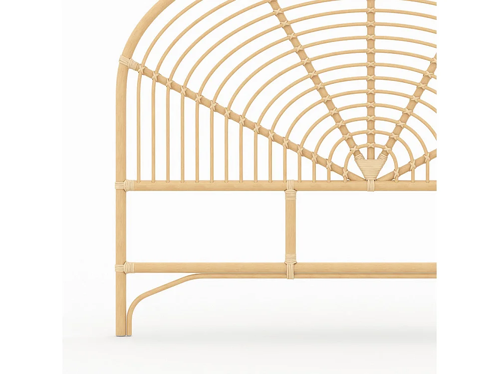 Cabecero de cama en ratán 140 cm - Séléna