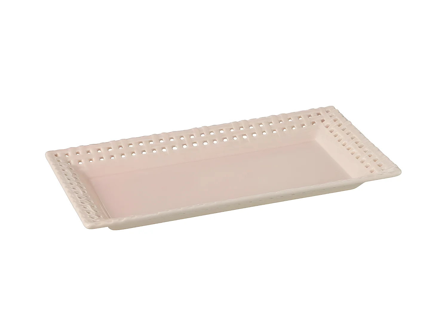 Assiette de Présentation Design "Vercer" 32cm Rose