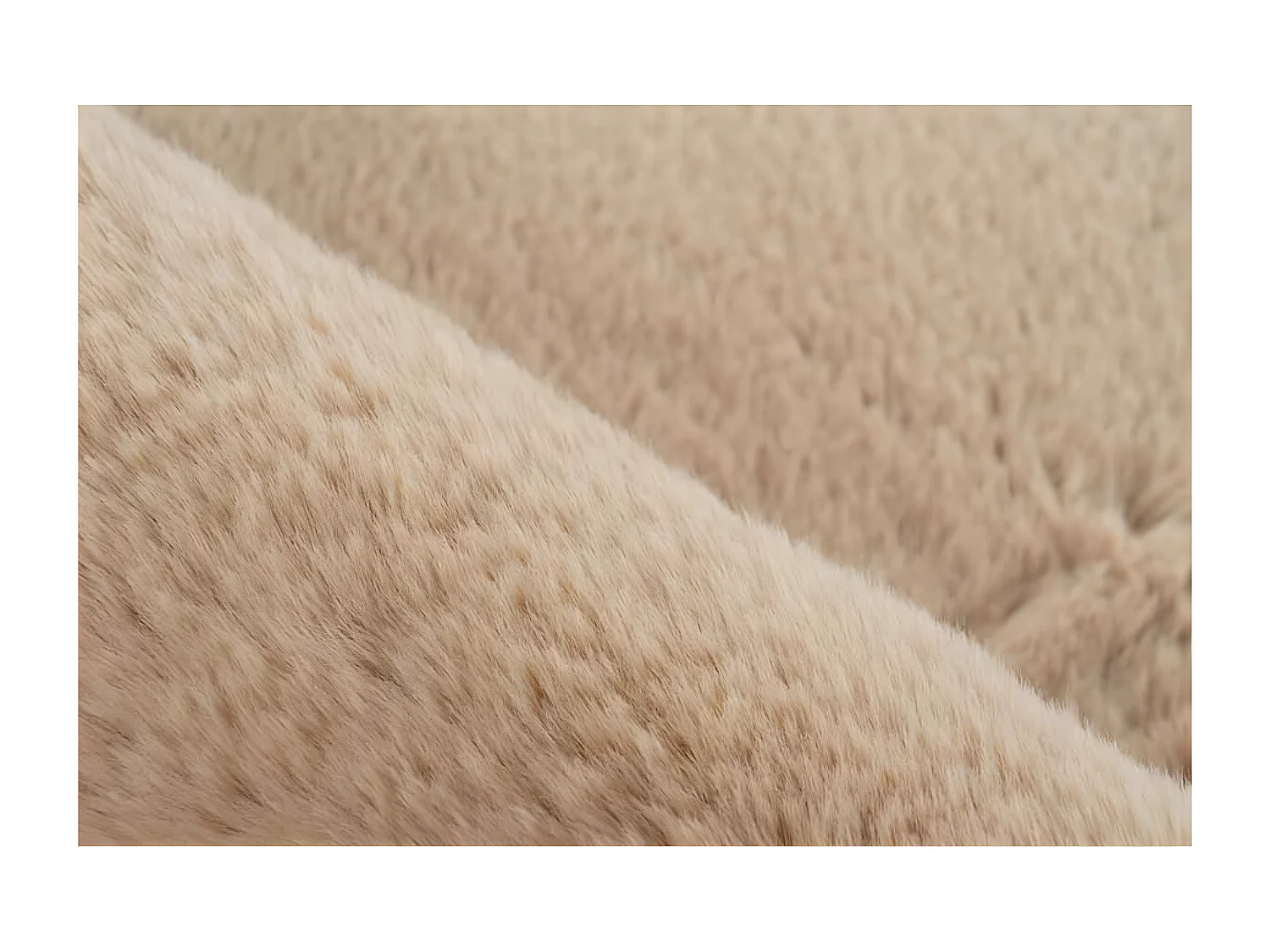 Tapis de Bain Antidérapant "Rabbit" 100cm Beige