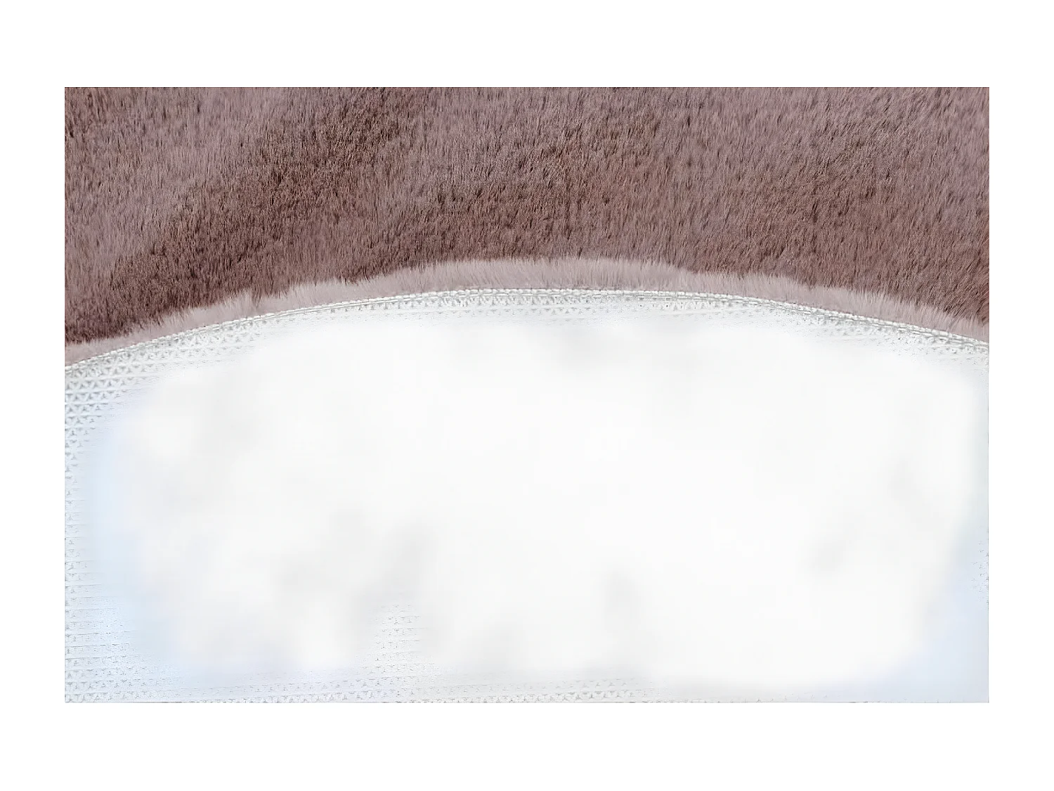 Tapis de Bain Antidérapant "Rabbit" 100cm Rose