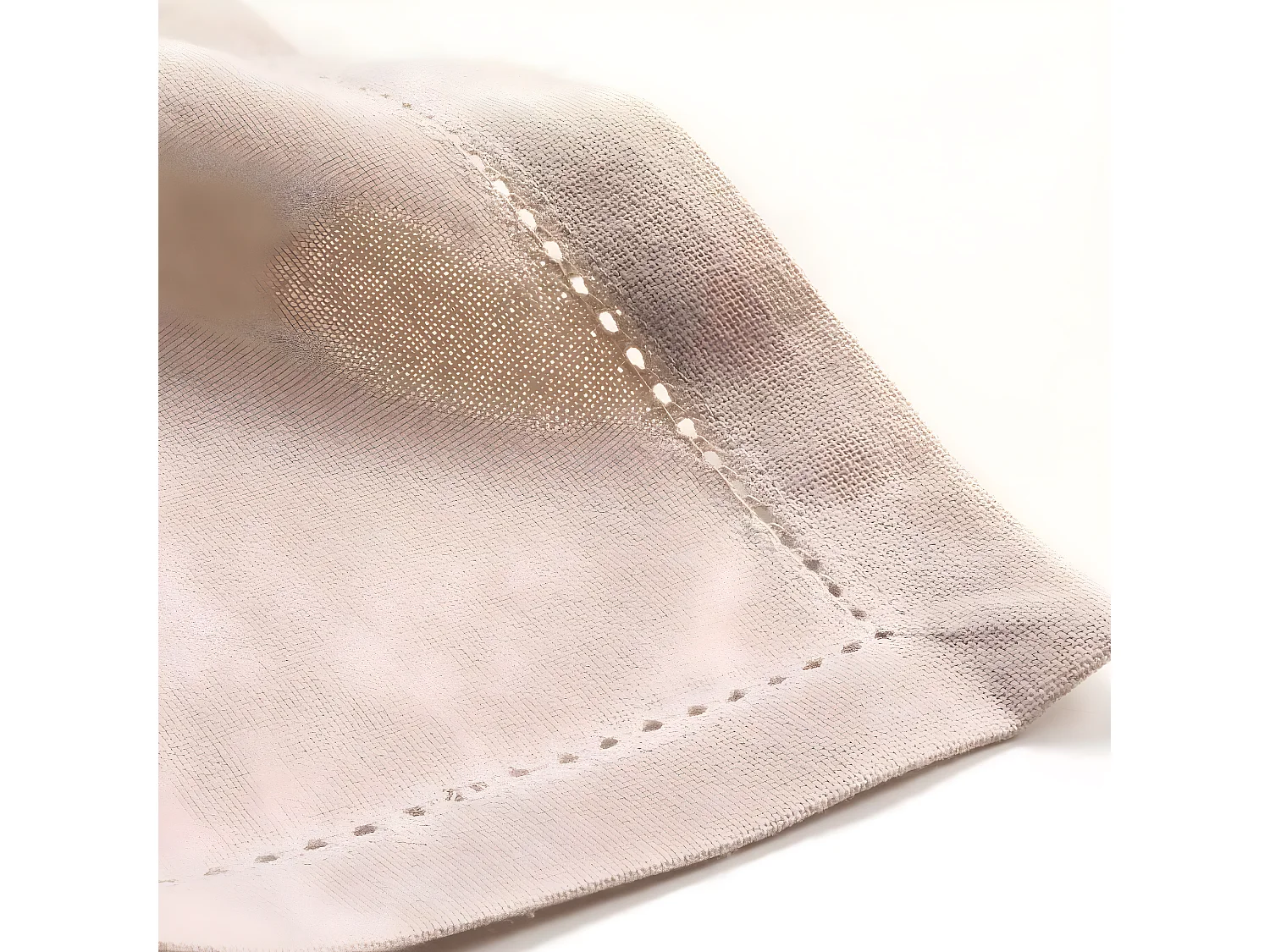 Lot de 3 Serviettes de Table "Charline" 40x40cm Lin