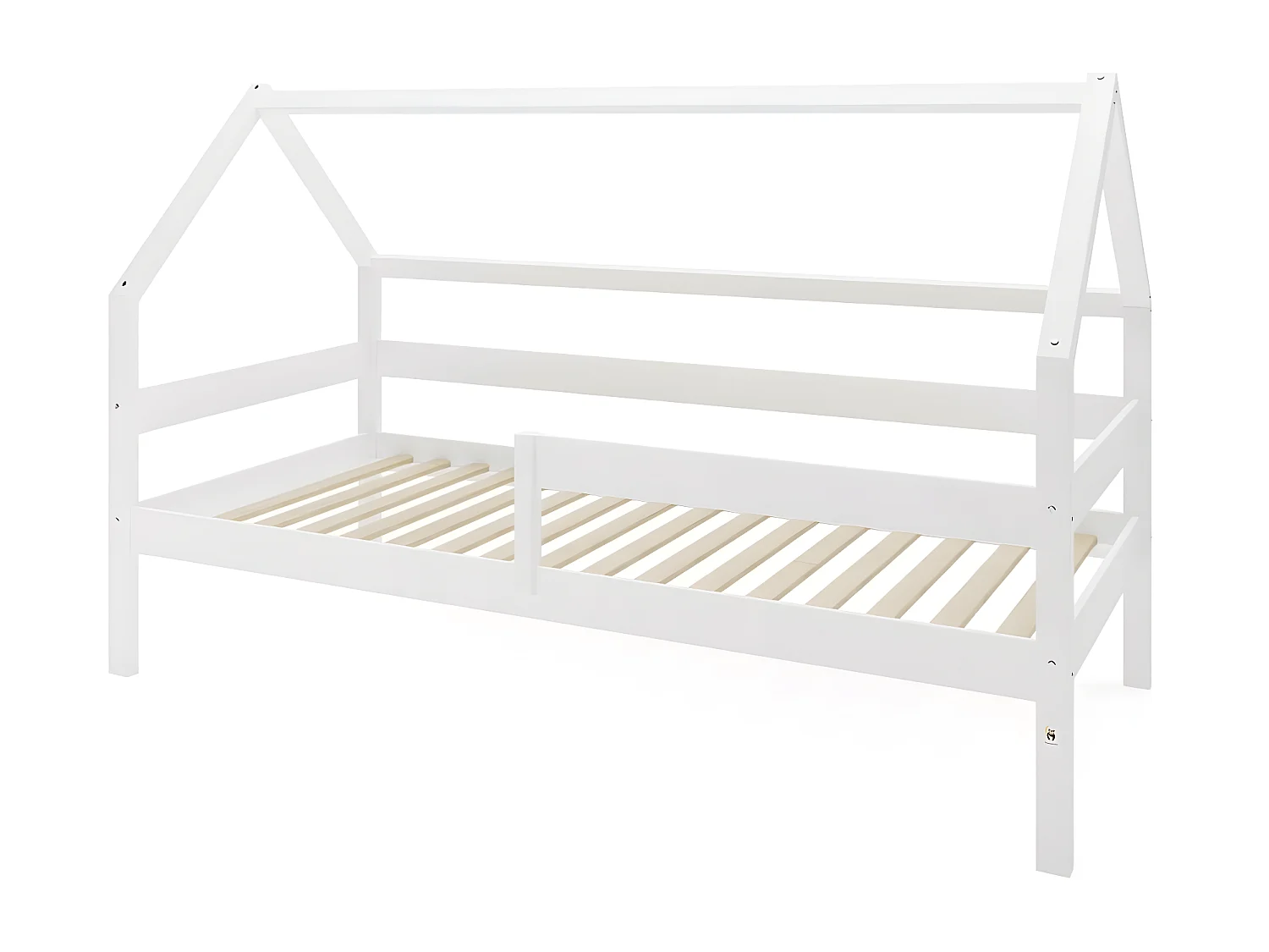 Lit Cabane SOLE HB005 97x211x134 Blanc