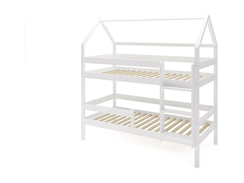 Lit Cabane EDEN HB005 97x211x134 Blanc